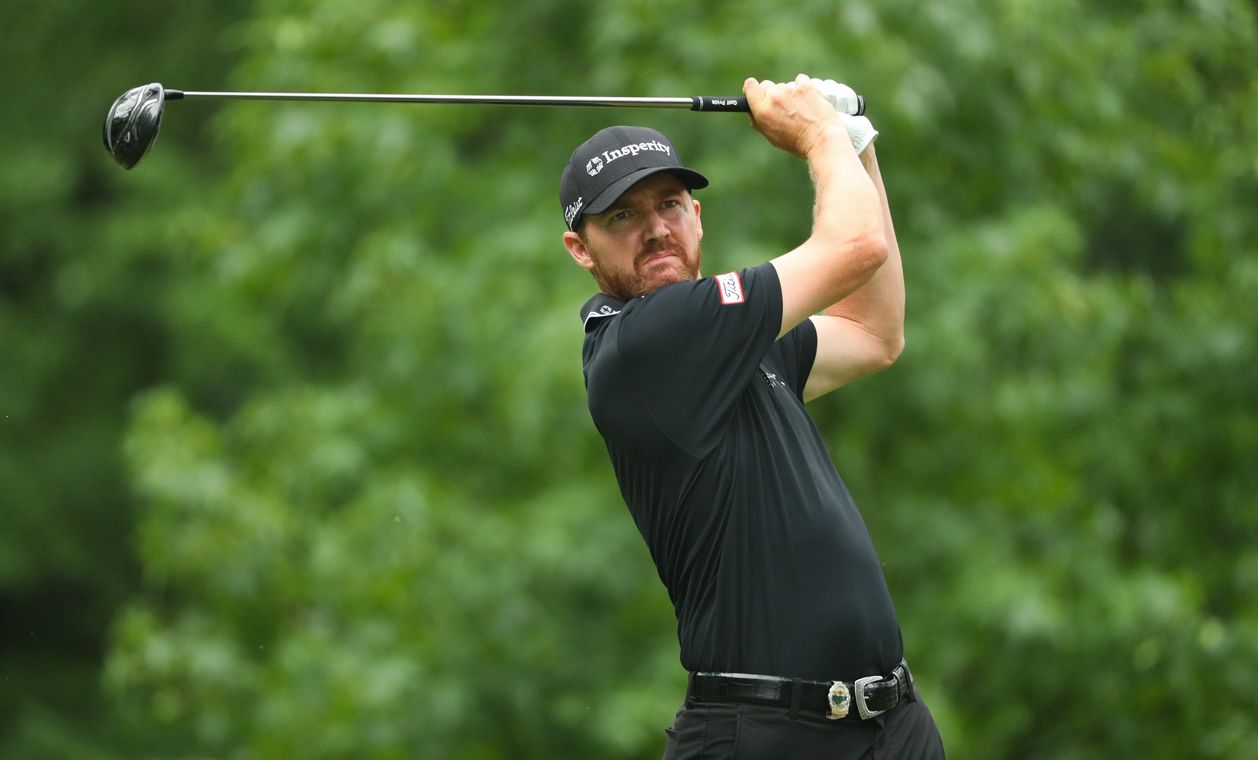 SPRINGFIELD, NJ - JULY 31: Jimmy Walker hits his tee shot on the third hole during the final round of the 98th PGA Championship held at the Baltusrol Golf Club on July 31, 2016 in Springfield, New Jersey. (Photo by Scott Halleran/The PGA of America)